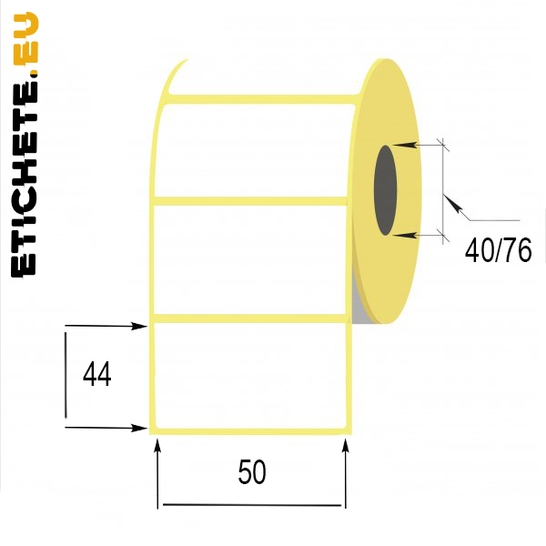 Купить Термоэтикетка 50x44мм в Кишиневе, только на Etichete.eu